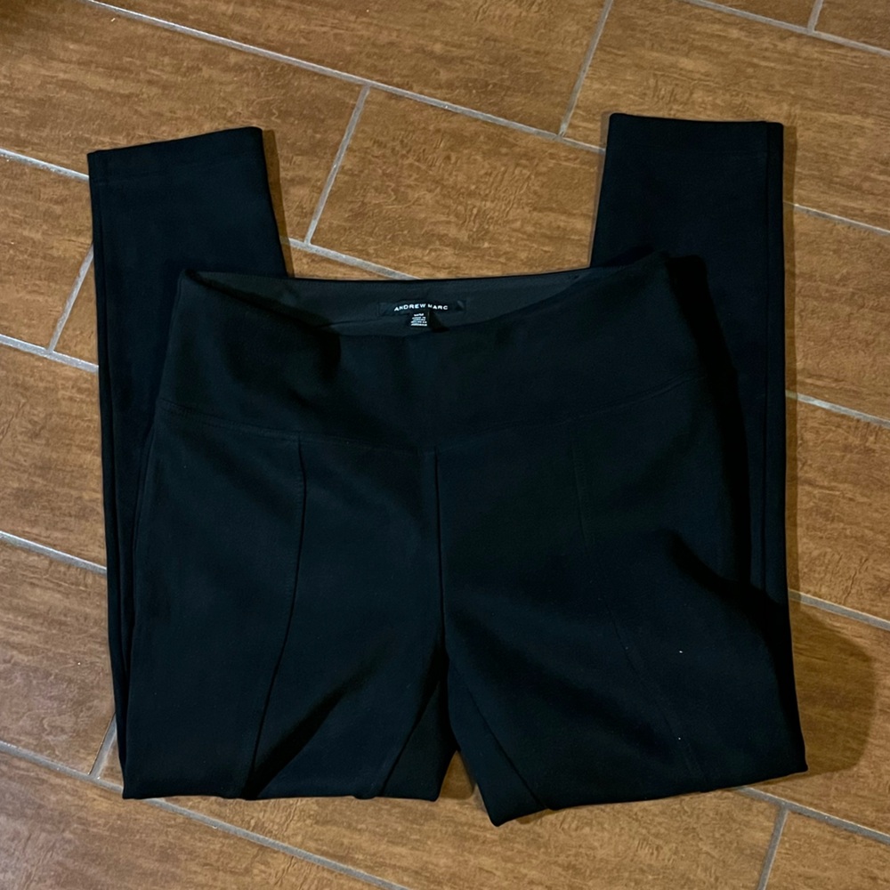 Andrew Marc Suede Tapered Leggins